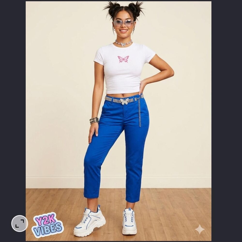 London Jeans x Victoria's Secret Women's Blue Capri